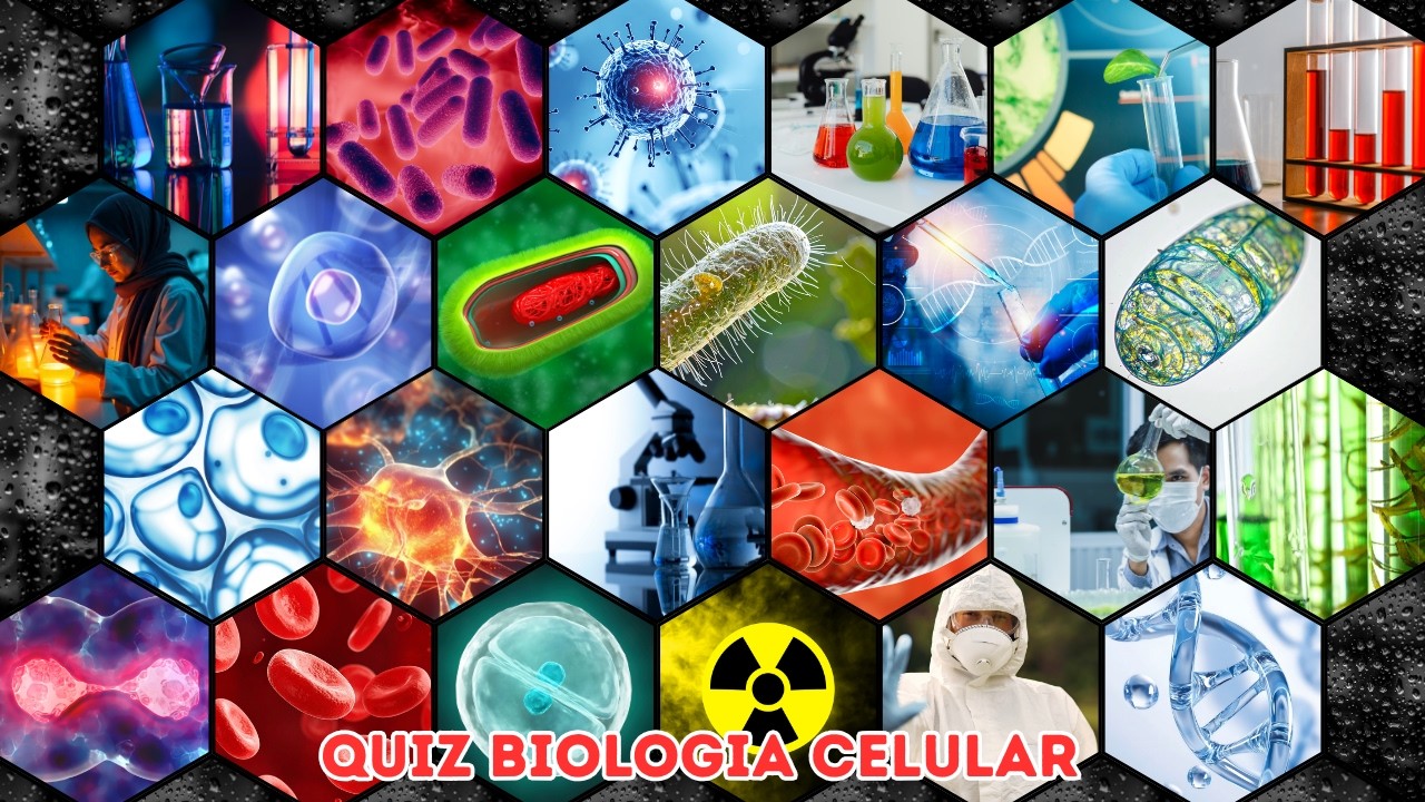 🧬🦠🧫 | QUIZ BIOLOGIA CELULAR | 20 DESAFIOS | Quiz XD 03 |  🧬🦠🧫 | Células Animais e Vegetais |