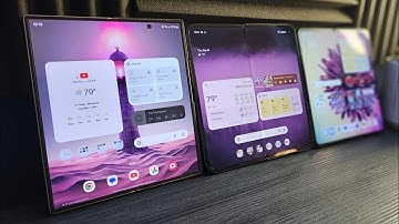 Pixel 9 Pro Fold vs OnePlus Open vs Galaxy Z Fold 6 Multitasking In Depth Comparison