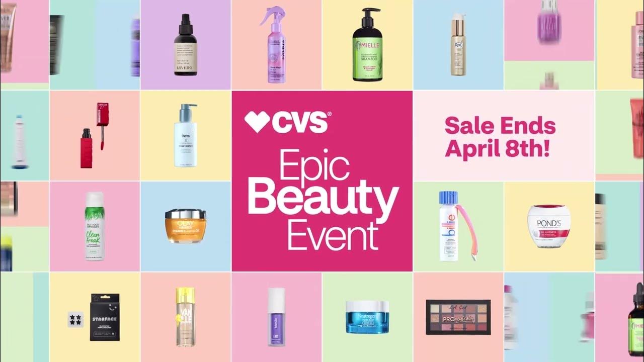 Hey you. 👋 Want to hear something EPIC? @CVS_beauty's Epic Beauty event is  happening now through 4/8 at all CVS locations. 😮 Vis