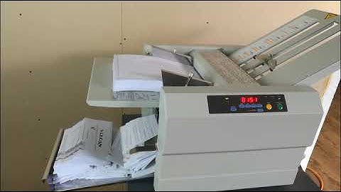 Desktop Automatic Office A3 Folding Machine 42S