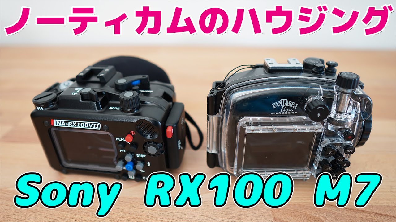 ノーティカム Nauticam NA-RX100Ⅲ  ハウジング（問題点あり）