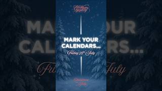 Mark your calendars… Friday 25th July ⏰