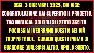 Download Lagu DIO DICE: CONGRATULAZIONI! HAI SUPERATO L'ESAME. TRA MIGLIAIA DI ALTRI. SOLO TU SEI STATO SCELTO. MP3