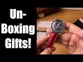 UnBOXing Fan Gifts - Watches, Straps, Books, Booze & Cigars!