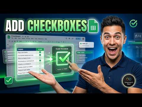 Add Checkboxes In Google Sheets [Easy Hack]