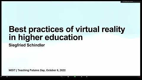 Teaching Futures Day Oct 6, 2022 | Session 7 'Best...