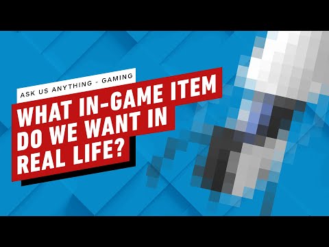 Ign ama -  “what in-game item do you want in real life? ”