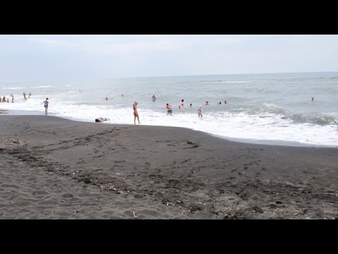 Ureki - ურეკი - Уреки - Ureki Beach - Magnetyczna plaża w Ureki - Gruzja