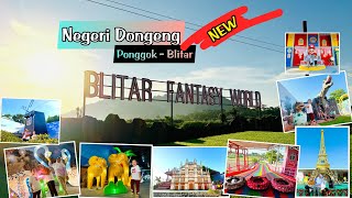 Wisata Blitar Fantasy World BFW Negeri Dongeng Ponggok Blitar Kolam Renang Playground @NgademPikir