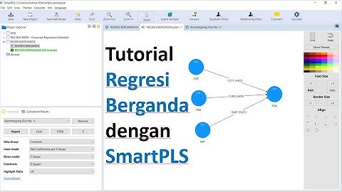 Tutorial Regresi Berganda dengan SmartPLS