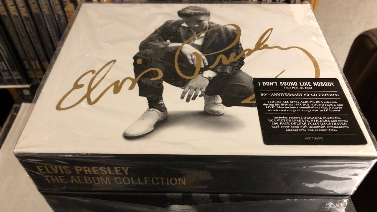 Elvis Presley - The Album Collection' 60CD Deluxe Limited Edition Box Set  March 18