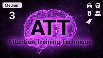 Attention Training Technique (ATT) for MCT // 3D Stereo 🎧 // Intermediate 3