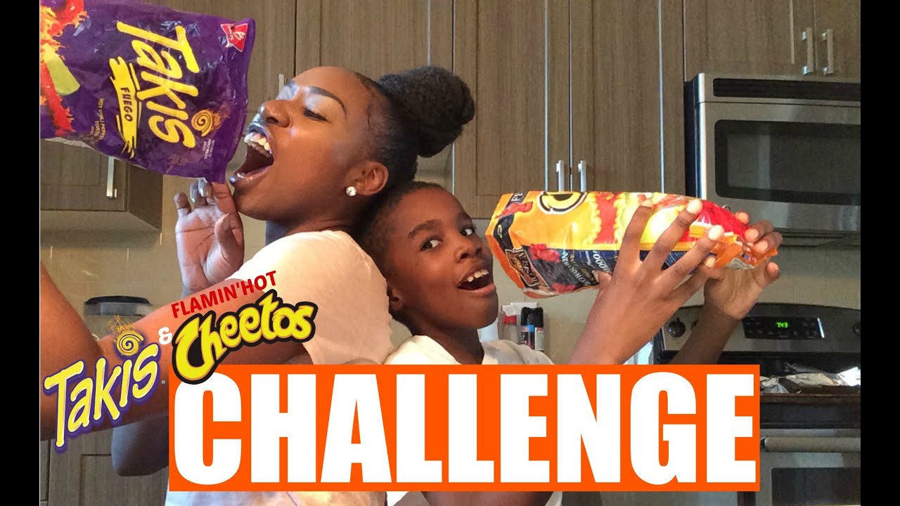 HOT CHEETOS AND TAKIS CHALLENGE !!! - YouTube