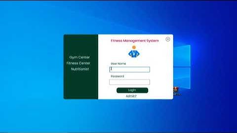 C# Project Gym management System Using C#.Net SQL Server.