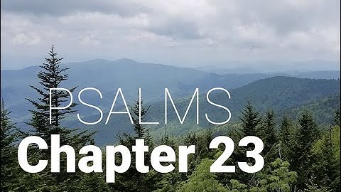 Psalm 23 NIV | Spiritual Meditation to Find Peace from Anxiety 2020 | Female Voice | Bring the Calm