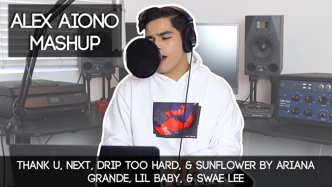Thank U Next Drip Too Hard Sunflower By Ariana Grande Lil Baby Swae Lee Alex Aiono Mashup Chords Chordify
