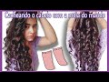 Como Cachear o cabelo  SEM BABYLISS / USANDO A MEIA DO MARIDO 😂 ( TÉCNICA NOVA)