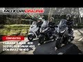 Suzuki Burgman 400 - Yamaha X-Max 400 - Sym MaxSym 400 | Comparativa