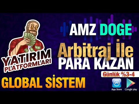 AMZ DOGE - Arbitraj İle Para Kazan - Earn To Money - Yatırım Yaptık - Ana Para Çekilebilir✅