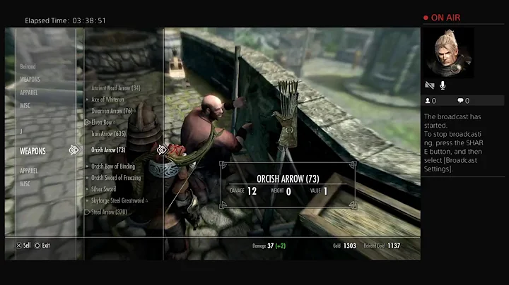 Journey412's Live PS4 Broadcast - Skyrim Remastere...