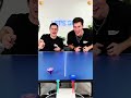 "99% of people will not be able to complete this challenge!#funny #trickshots #pingpong #satisfying