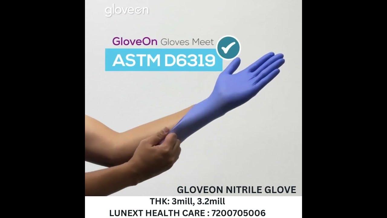 GLOVEON NITRILE GLOVES CHENNAIGLOVEON EUREKA/PALOMA LUNEXT HEALTH