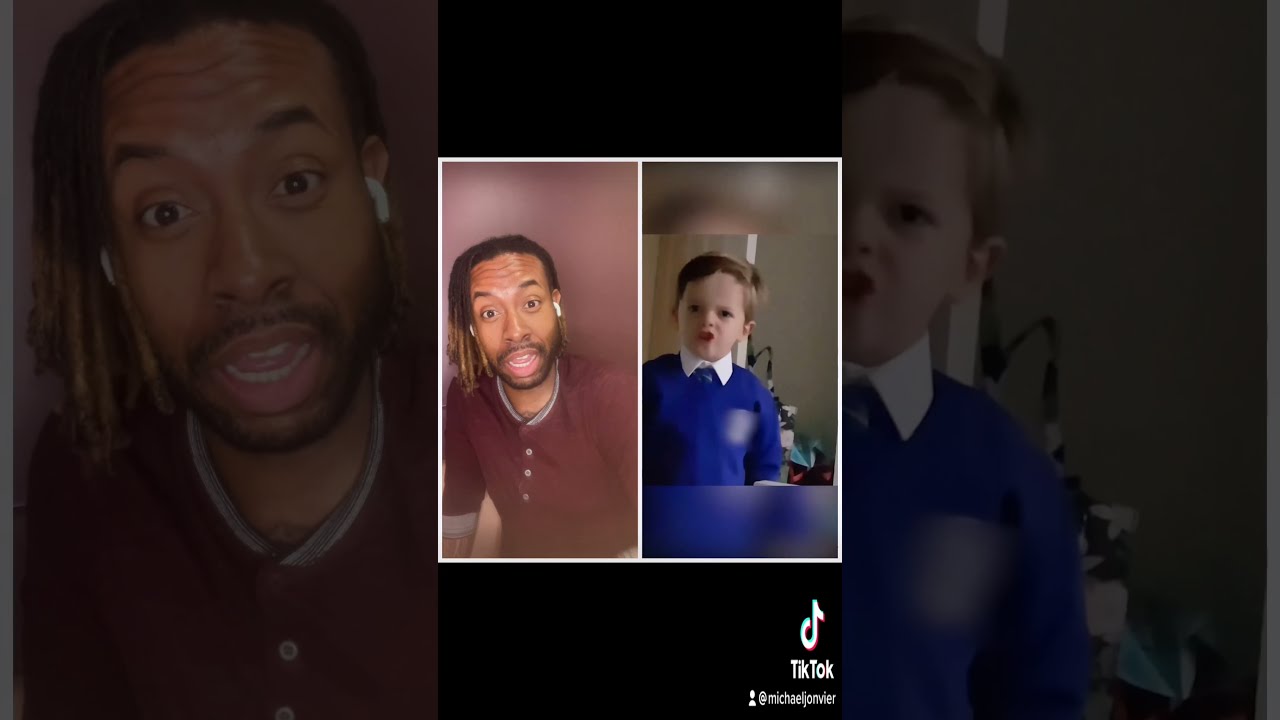 TikTok Reaction Naughty British Boy Threatens To Uppercut Santa Claus 