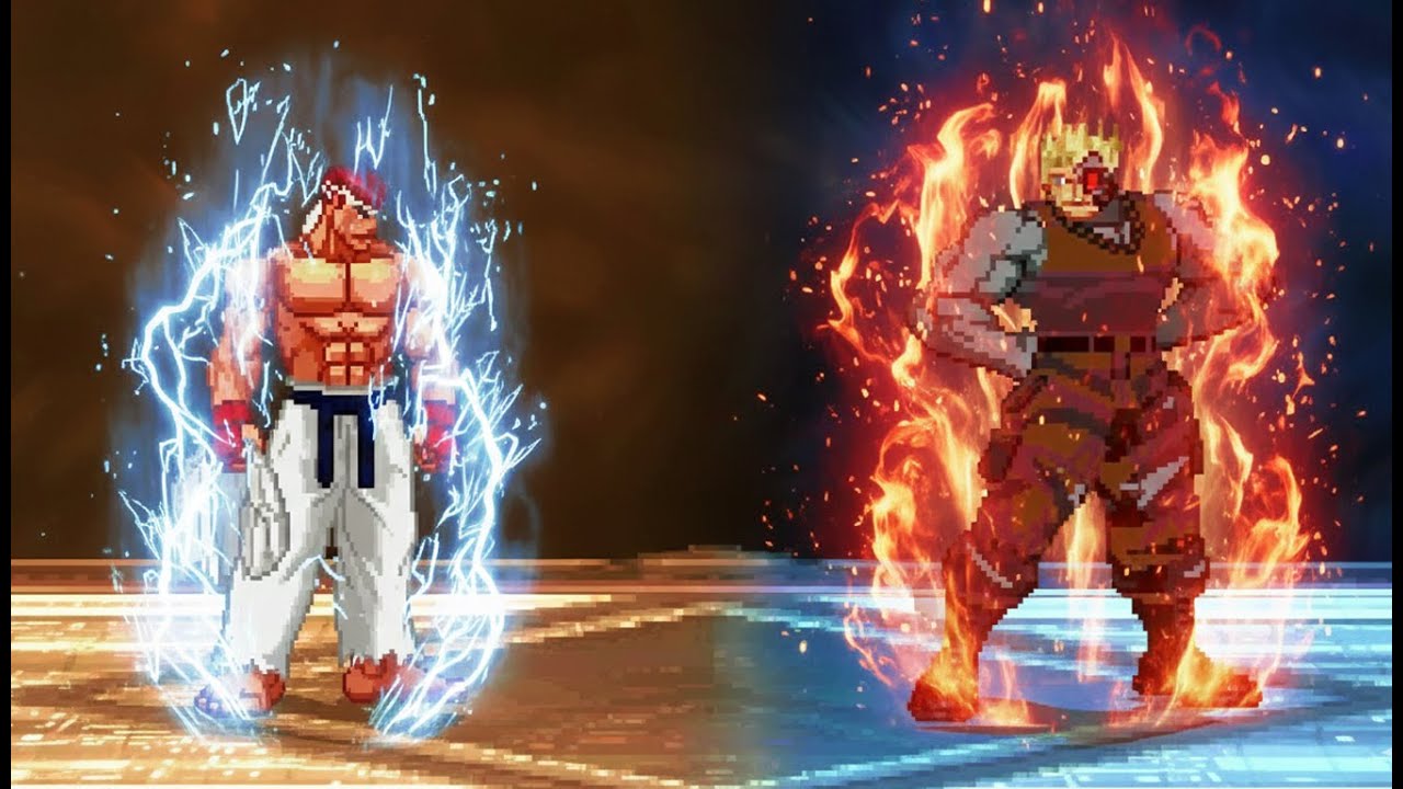 [Street Fighter Mugens ] ShinRyu Vs Sonic Machine