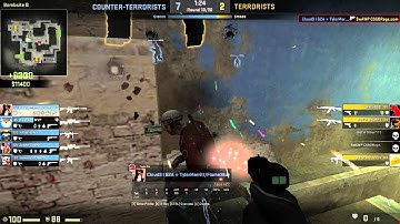 CSGO Competitive - Zeus on Mirage - Boost to Sniper Nest