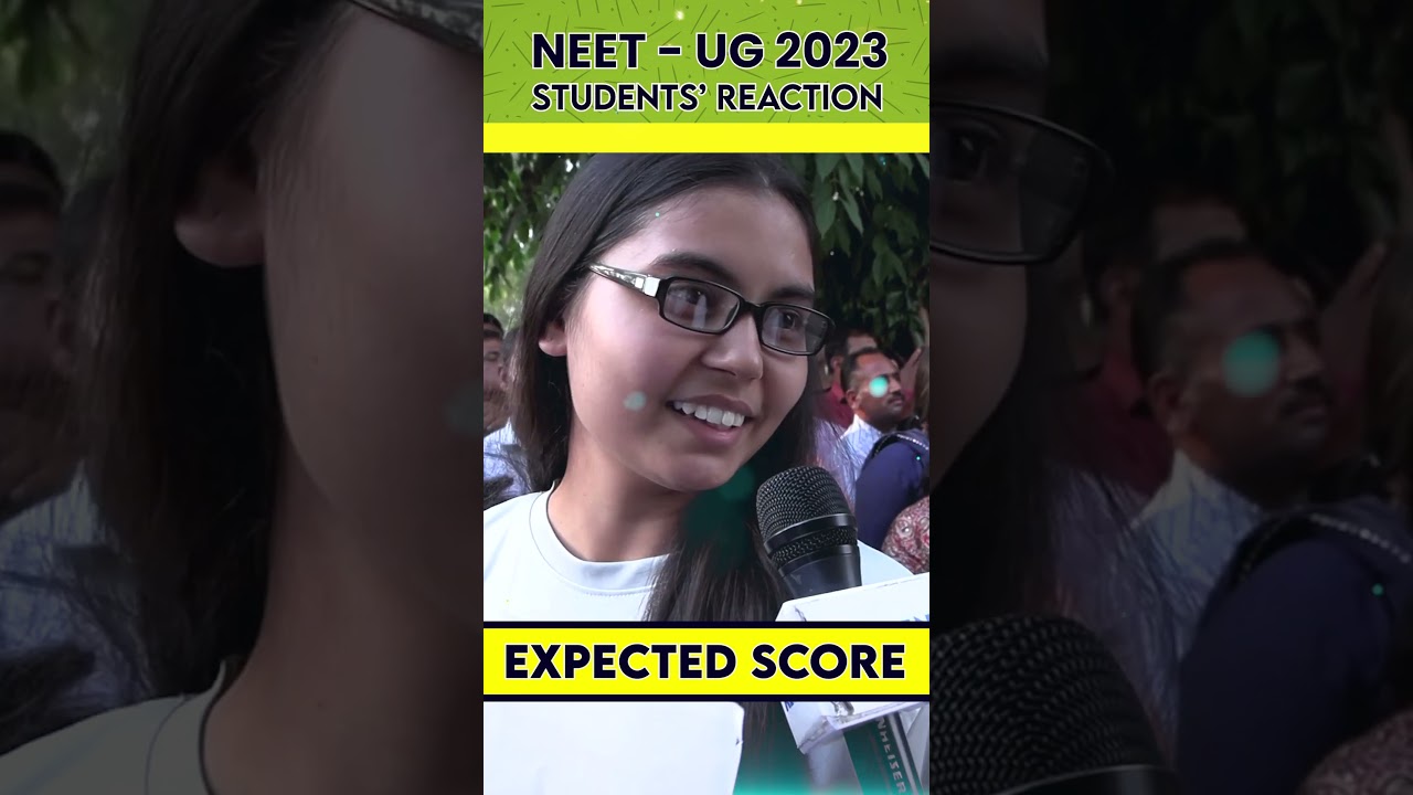 Students Reaction After NEET-UG 2023 Exam | Expected Score😮 