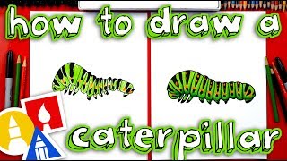 How To Draw A Caterpillar