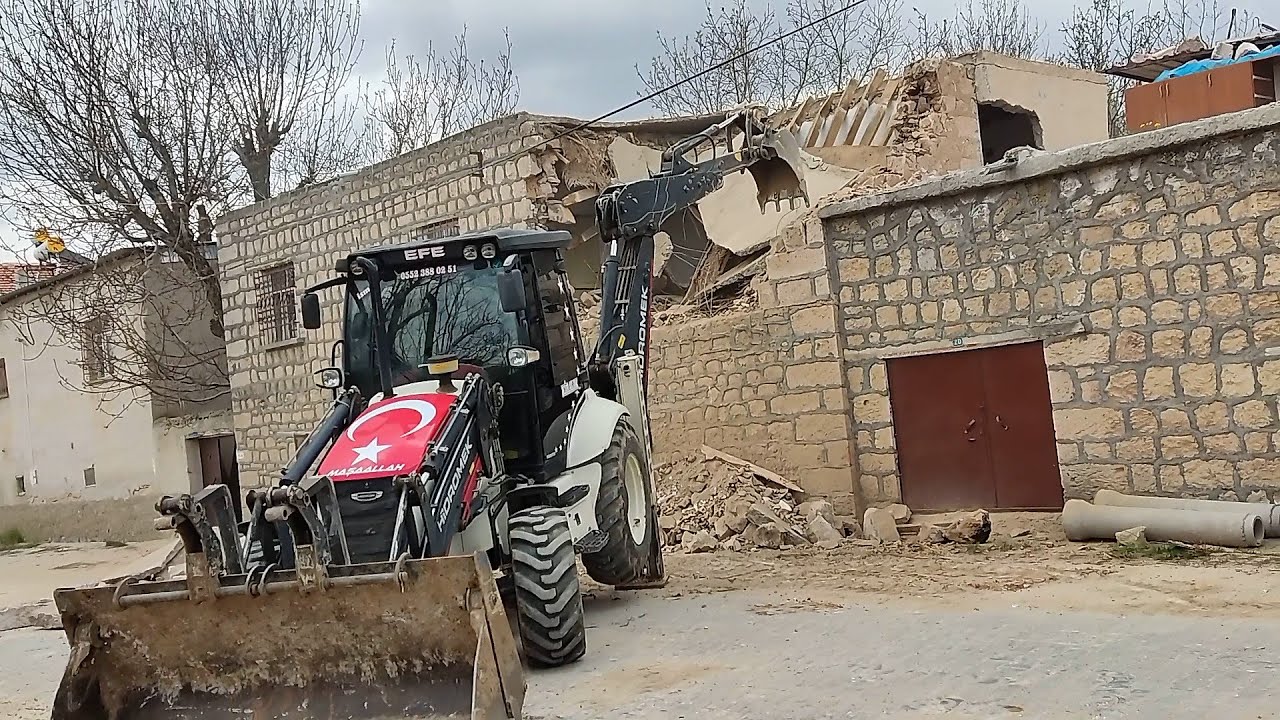 СТАРЫЙ КАМЕННЫЙ ДОМ РАЗРУШЕНИЕ ЧАСТЬ 1