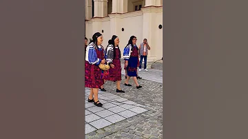 Transylvania, Romania | Făgăraș Fortress, Brașov County - Beautiful Folk Costumes Inside the Castle