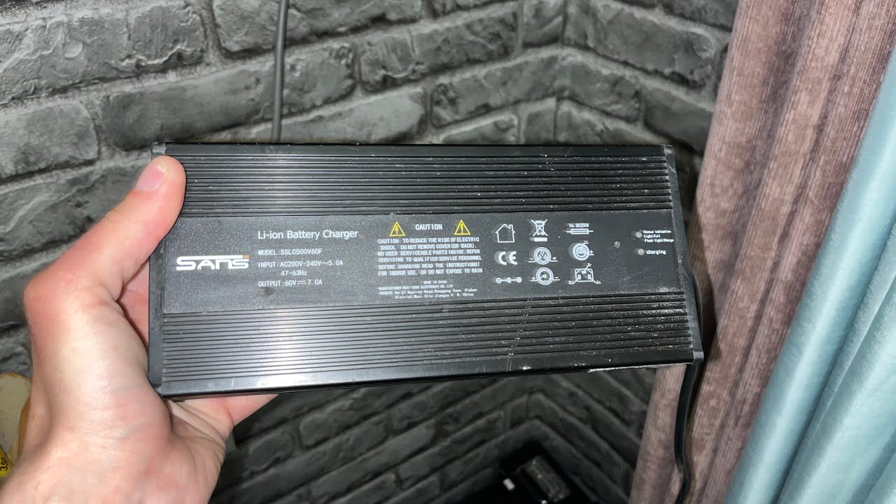 ✅Крутая зарядка на 60 вольт для li-ion аккумуляторов👌