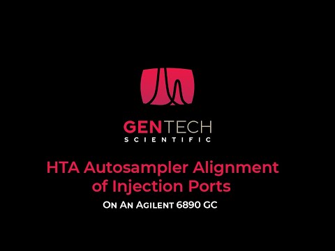HTA Autosampler: Alignment of Injection Ports on an Agilent 6890 GC