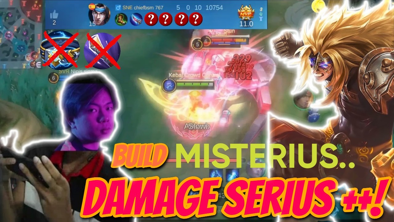 BADANG BURST DAMAGE?! 1X COMBO ILANG JUNGLER MUSUH !! #mlbb #badang