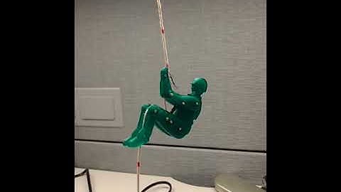 Climbing man toy