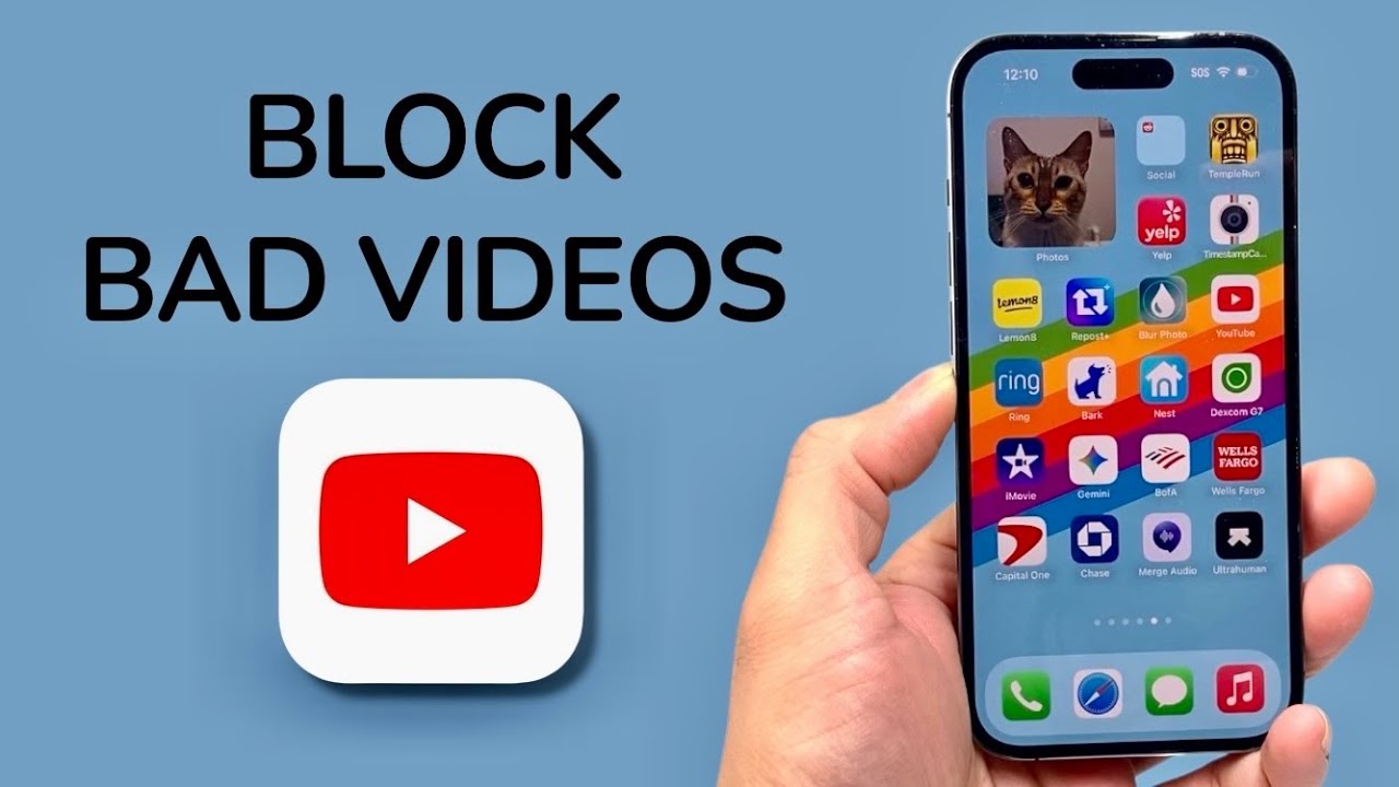 How To Block Bad Videos On YouTube