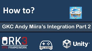 Celebrity How-to ORK Framework 3 - Andy Miira's GKC integration Part 2 Profile
