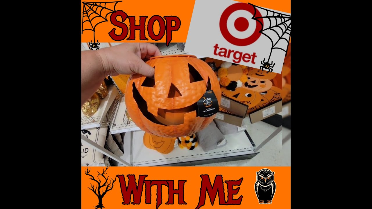 Halloween Decor / Shop with Me at Target halloween shopping 