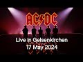 AC/DC Live in Gelsenkirchen 17 May 2024 - STIFF UPPER LIP @acdc