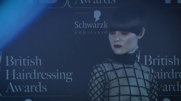 Hairdressing Catwalk - Akin Konizi at the 2016 British Hairdressing Awards