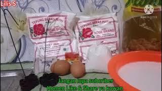 How to make flower pan cake properly