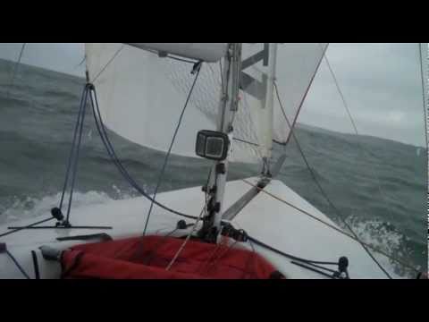 Match Racing Girls and youth sailors attempt to go Round the Island 2011