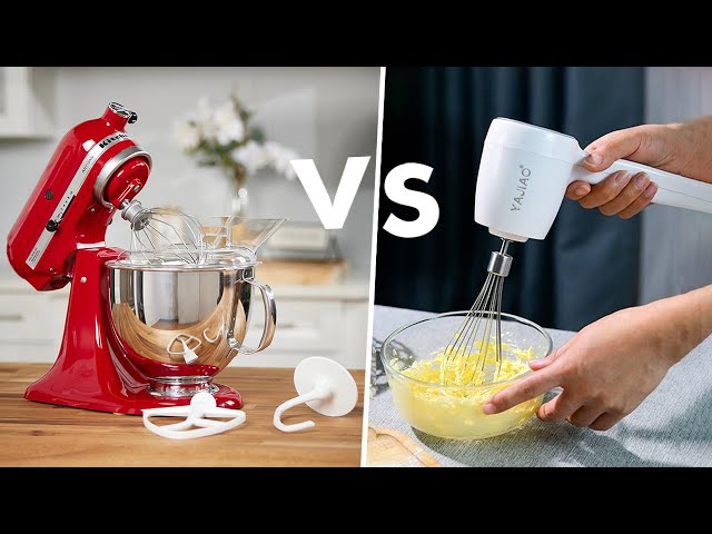 Choosing a Hand Mixer or Stand Mixer