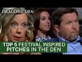 Top 5 Festival Pitches In The Den | Dragons