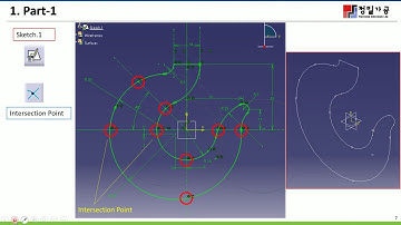 3D Modeling Class - CATIA - Generative Shape Design - 13th Week - Part 1