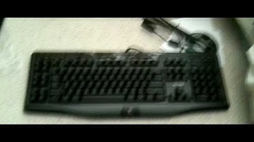 Logitech G110 Gaming Keyboard Unboxing