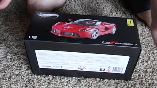 Unboxing my 1:18 scale hot wheels elite ferrari laferrari. now that i
observe it a bit more,the mirror fell off, there is some ugly glue and
paint marks on t...