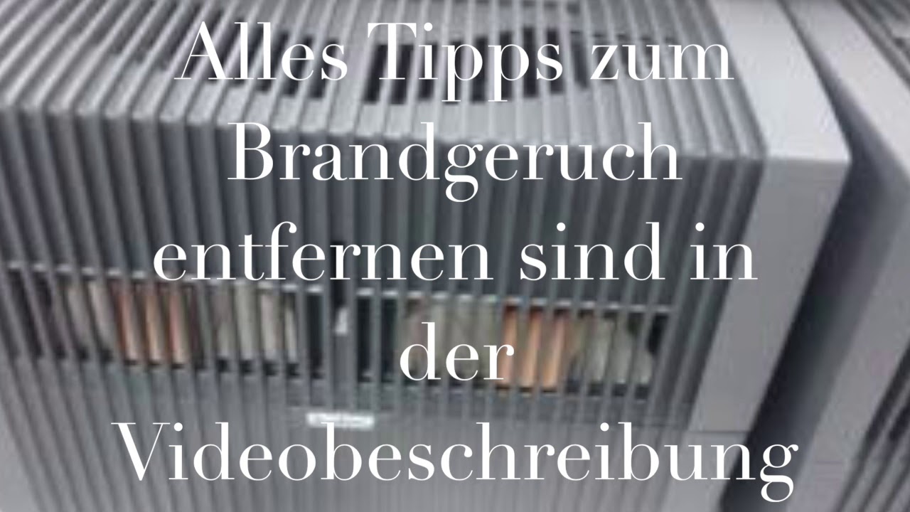 Brandgeruch entfernen - wie bekomme ich den Geruch aus der Wohnung? 